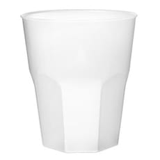 Vaso Plastico para Cocktail Transp. PP Ø84mm 270ml (20 Uds)