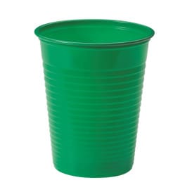 Vaso de Plastico Verde PS 200ml (50 Uds)