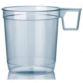 Taza de Plastico Rígida Transparente 250 ml (40 Uds)