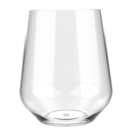 Vaso Reutilizable Tritan "Elegance" Transparente 390ml (6 Uds)