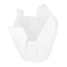 Cápsula Muffin Tulipa Ø50x50/80 mm Blanca (125 Uds)