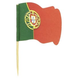 Pinchos Banderita "Portugal" 65mm (14.400 Uds)