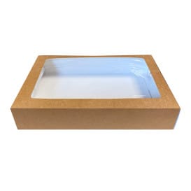 Caja Kraft con Ventana 45x31x8,2cm (25 Uds)