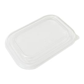 Tapa Rectangular rPET para Envases 17,2x12cm (50 Uds)