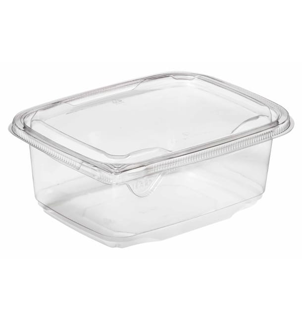 Bol de Plástico Ensaladera 180x140x70mm PET 1000ml (65 Uds)