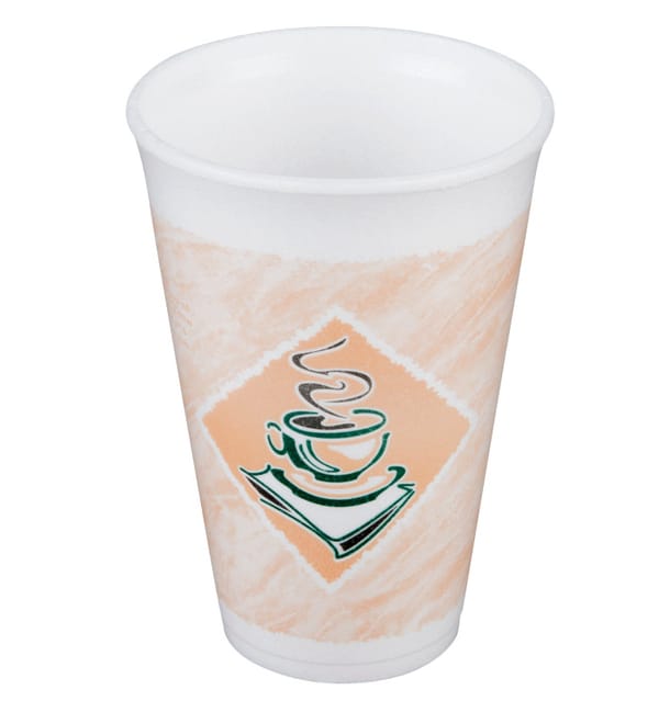 Vaso Termico Foam EPS "Café" 12Oz/355 ml (500 Unidades)