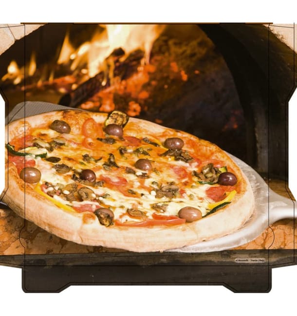 Cajas para Pizza Al Bassanello Pala 33x33x4,2 cm (100 Uds)