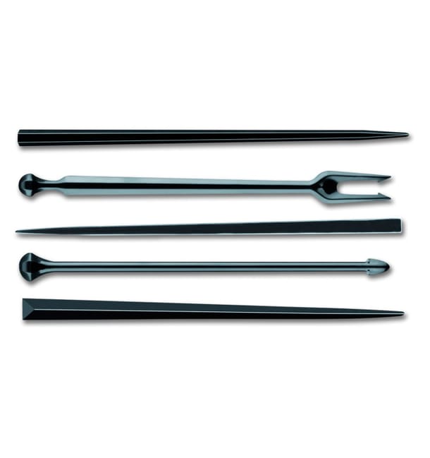 Pick de Plastico Snack Stick Negro 90 mm (6600 Uds)