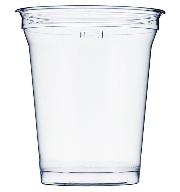 Vaso de Plástico Rígido de PET 420ml Ø9,3cm (1000 Uds)