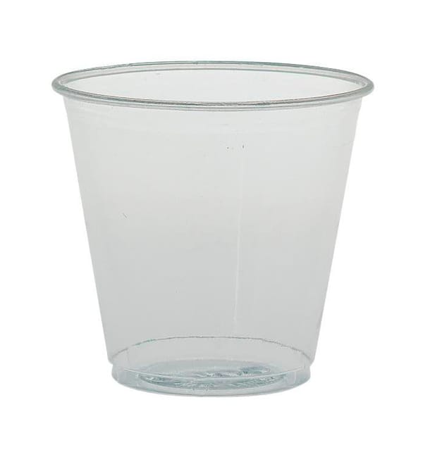 Vaso de Plástico PS 104ml Ø6,2cm (2.500 Uds)