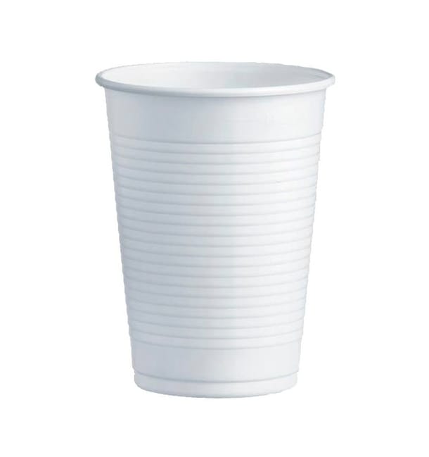 Vaso de Plastico PS Blanco 230ml Ø7,0cm (3000 Uds)