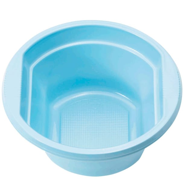 Bol de Plastico PS Azul Claro 250ml Ø12cm (660 Uds)