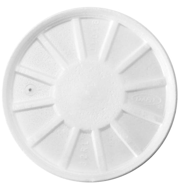 Tapa Isotérmica con Respidadero Blanca Ø11,7cm (500 Uds)