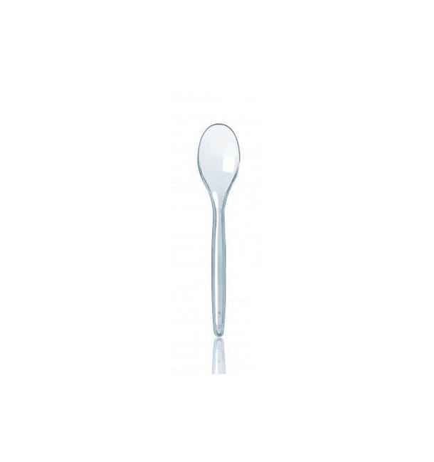 Cucharilla Plastico Luxury Transparente 123 mm (100 Uds)