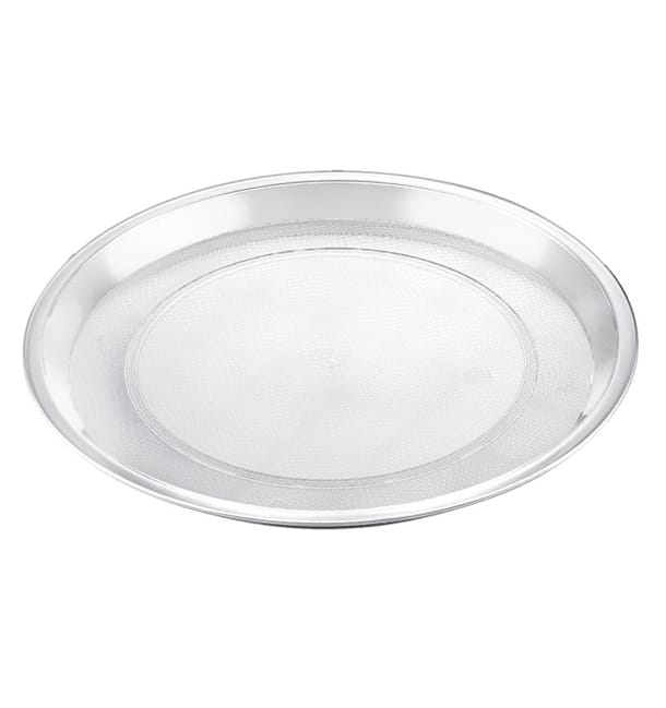 Bandeja Plastico Tray Transparente Ø32cm (5 Uds)