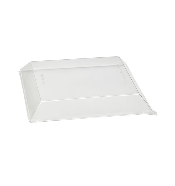 Tapa de Plástico PET Transparente 23x23cm (100 Uds)