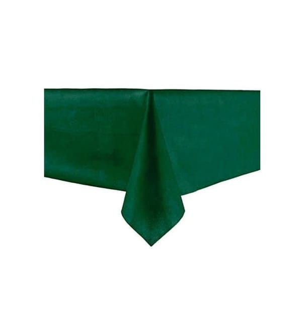 Mantel no Tejido Novotex Cortado 100x100cm Verde (150 Uds)