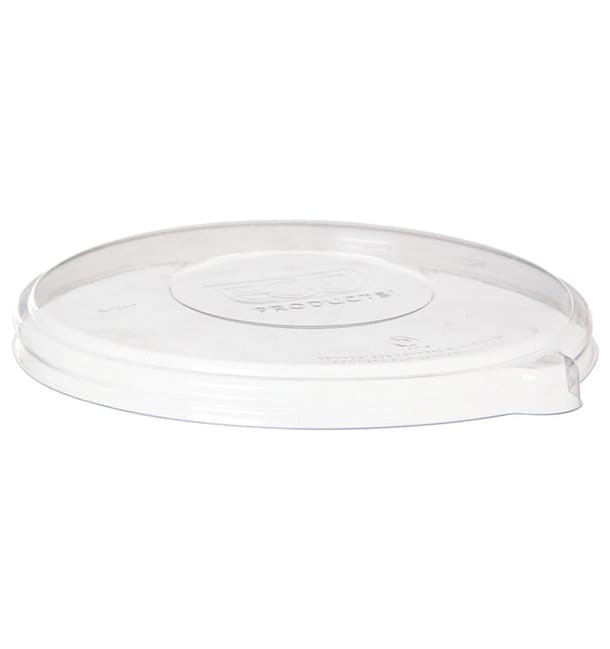 Tapa Compostable PLA Transparente Bol 470 y 1360ml (50 Uds)