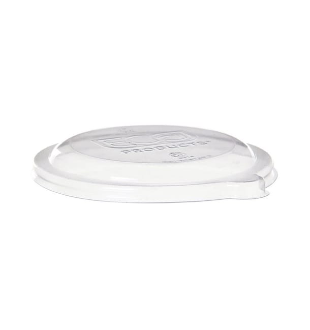 Tapa Compostable PLA Transparente Bol 175 y 235ml (600 Uds)