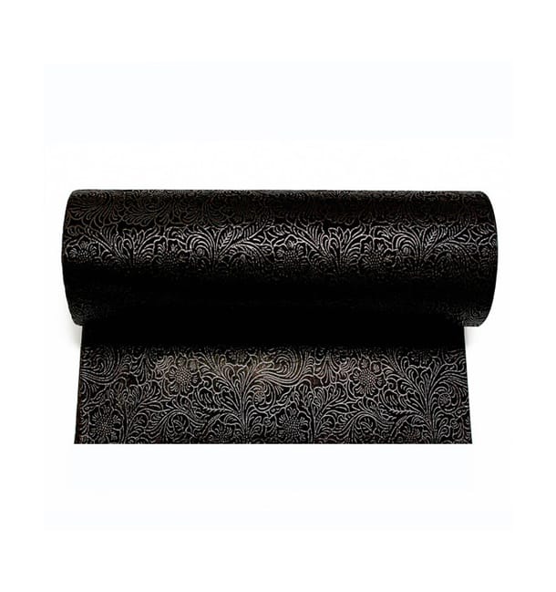 Mantel Rollo TNT Plus Negro 0,4x50m 60g P30cm (6 Uds)