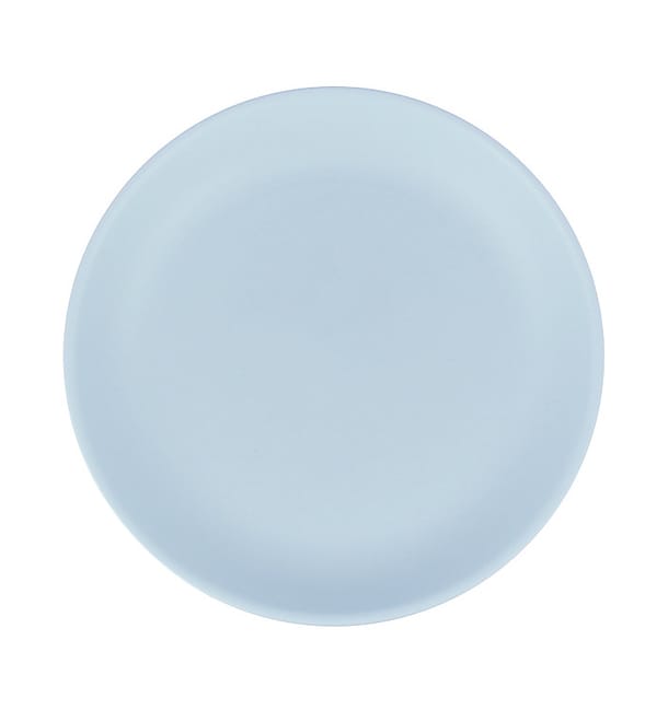 Plato Reutilizable Durable PP Mineral Azul Ø21cm (54 Uds)
