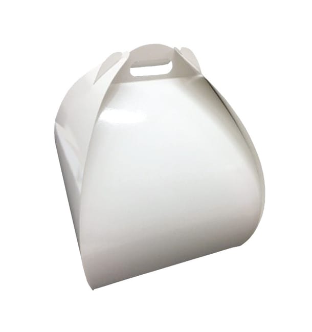 Caja Mariposa Para Tarta Alta Blanco 28x28x32cm (100 Uds)