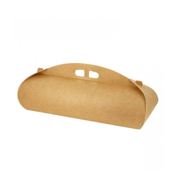 Caja Para Brazo Gitano Kraft 28x8x9cm (100 Uds)