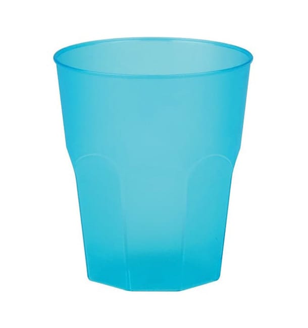 Vaso de Plastico "Frost" Turquesa PP 270ml (20 Uds)