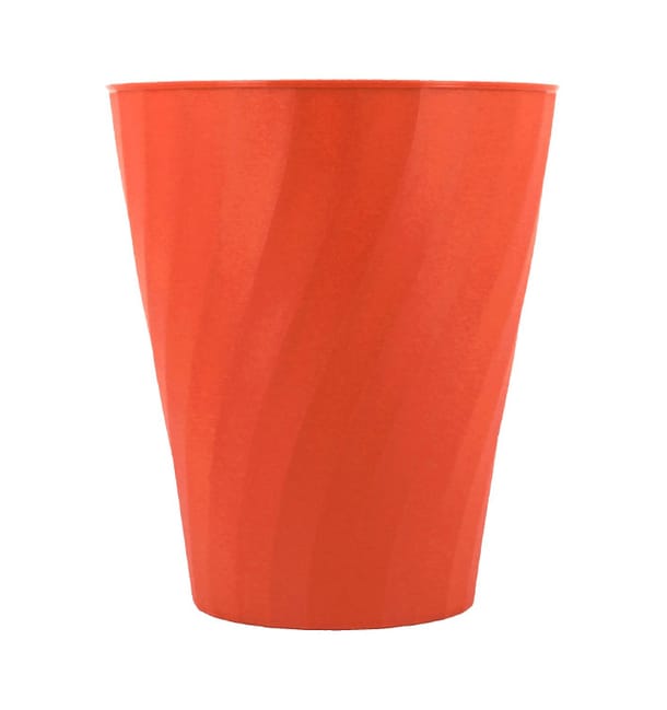 Vaso de Plastico PP "X-Table" Naranja 320ml (128 Uds)