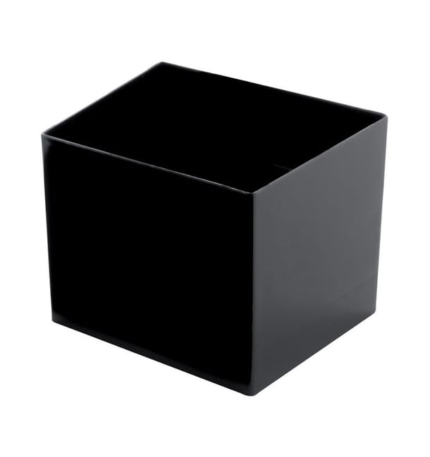 Bol Degustacion Cube Negro 60 ml (15 Uds)