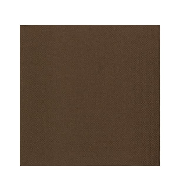 Servilleta Papel Marrón 2C Punta-Punta 33x33cm (50 Uds)