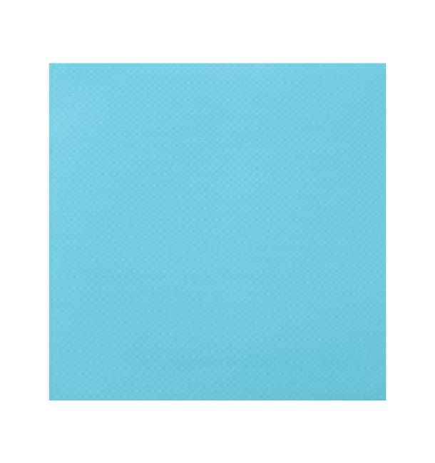 Servilleta Papel Turquesa 2C Punta-Punta 33x33cm (50 Uds)