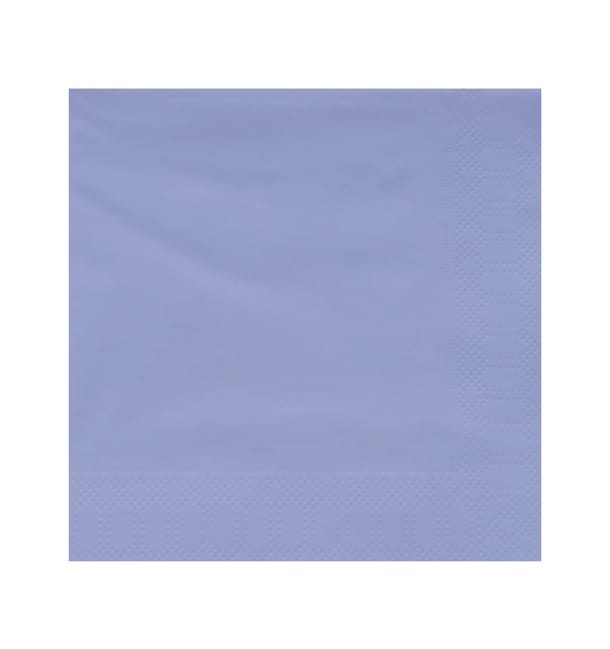 Servilleta Papel Cenefa Lila 40x40cm (50 Uds)