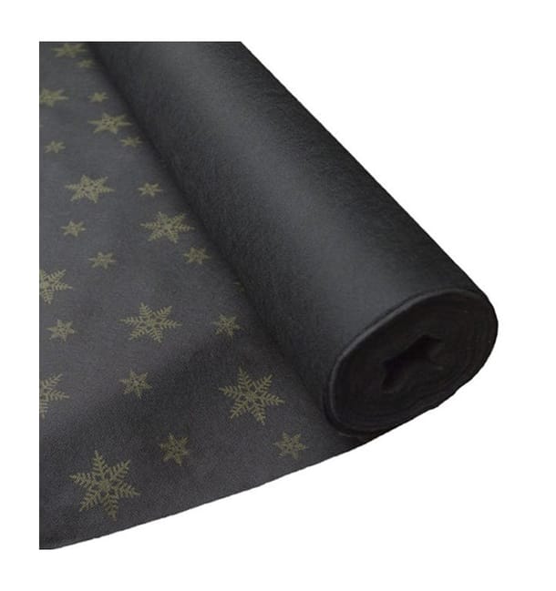 Mantel Rollo Novotex Negro "Estrellas" 1,2x50m P40cm (1 Ud)