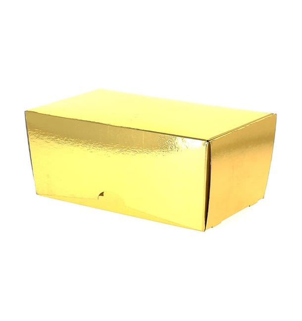 Caja para Dulces y Bombones Oro 19x11x8,5cm 1000g (500 Uds)
