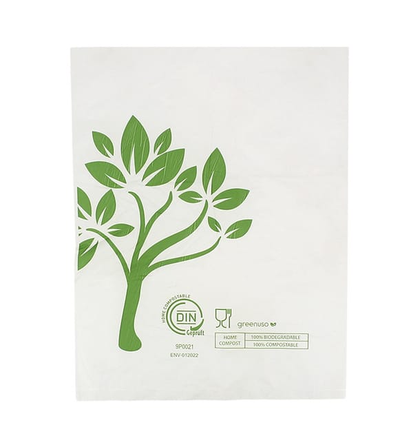 Bolsa Mercado Home Compost “Be Eco!” 23x30,5cm (100 Uds)