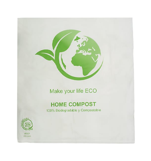 Bolsa Mercado Bio Home Compost 48x52cm (100 Uds)