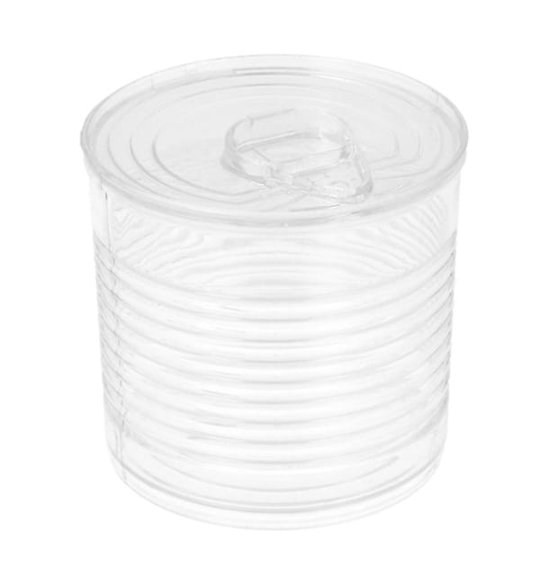 Botes de Conserva Transparente PS 110ml Ø6x5,7cm (200 Uds)