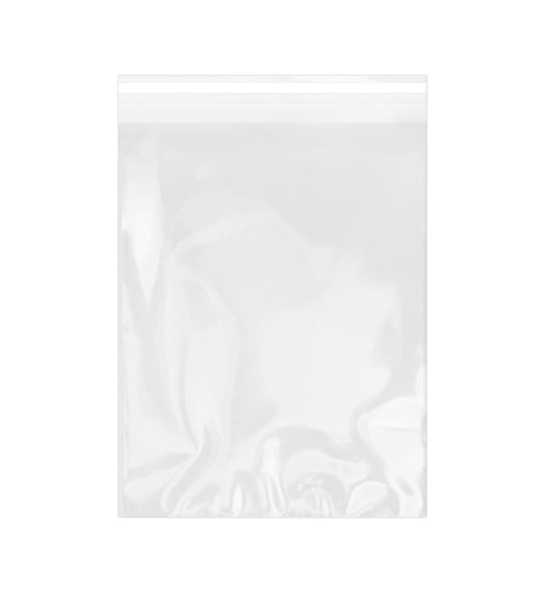 Bolsas de Plástico Biorientado con Solapa Adhesiva 22x32 cm G-160 (100 Uds)