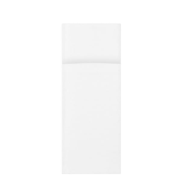 Servilleta Portacubiertos de Papel Blanco 30x40cm (30 Uds)