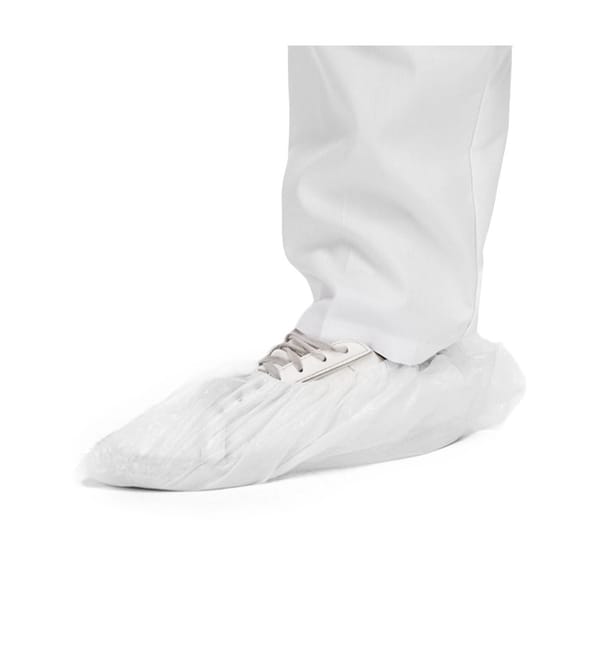 Cubrezapatos en Polietileno G80 Blanco (1.000 Uds)