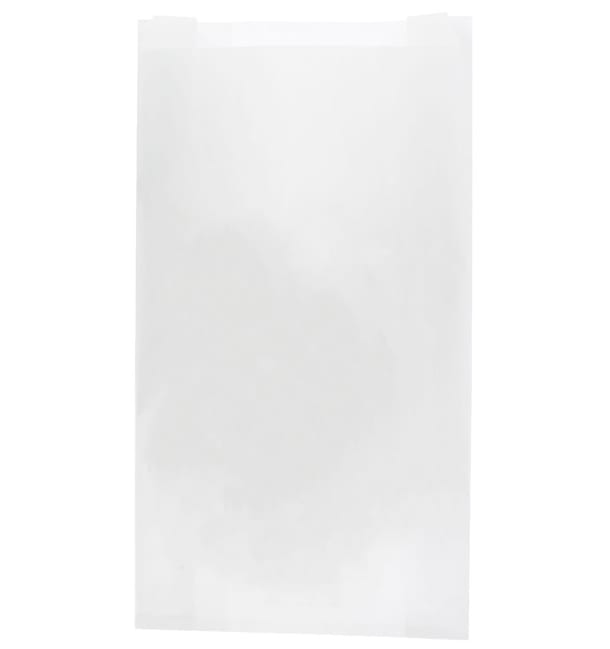 Bolsa de Papel Blanca 14+7x24cm (1.000 Uds)