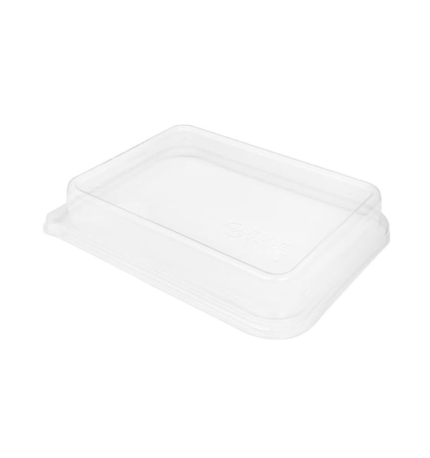 Tapa de rPET para bandeja 16,5x21x2cm (200 Uds)