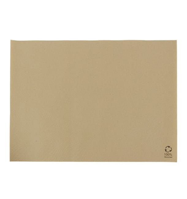 Mantel Individual Papel 30x40cm Kraft Reciclado (1.000 Uds)